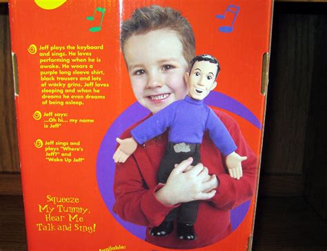 The Wiggles Talking Jeff Doll Original Figure Doll Toy 15 New Rare