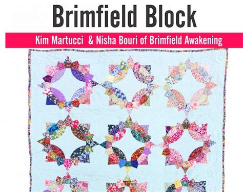 Epp Paper Piece Pack For Brimfield Blocks Makes 12 Blocks No Pattern