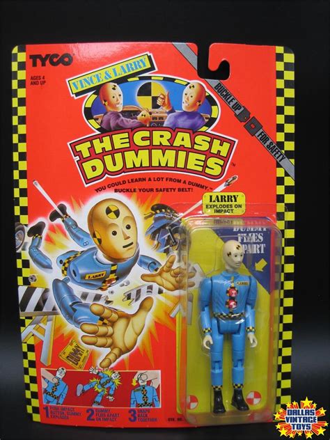 Tyco The Incredible Crash Dummies Carded Larry D