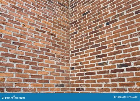 Corner In Brick Wall Stock Photos Image 18626613