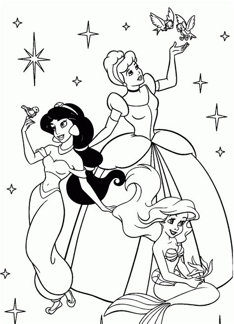 Free Disney Coloring Pages For Girls Coloring Pages