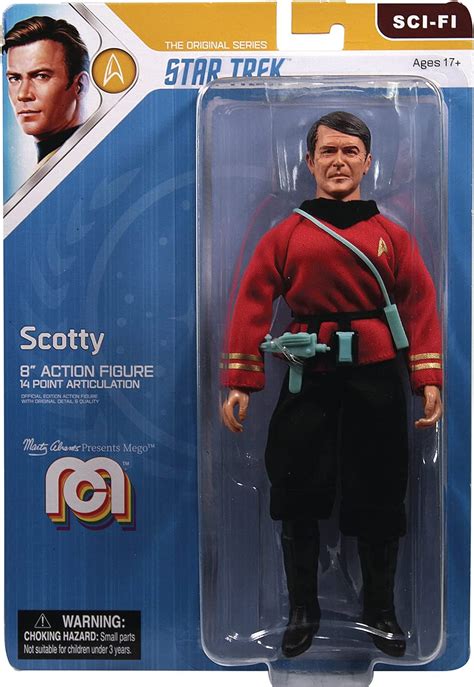 Mego Scotty Star Trek Action Figure 8 Action Figures Maquettes