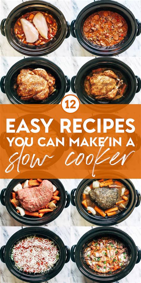 12 Easy Recipes You Can Make In A Slow Cooker Pinch Of Yum