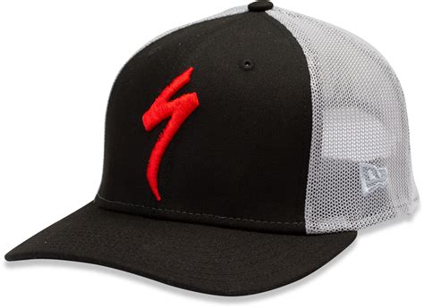 New Era S Logo Trucker Hat