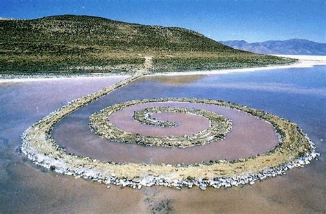 Images Spiral Jetty Unusual Landscape 3845
