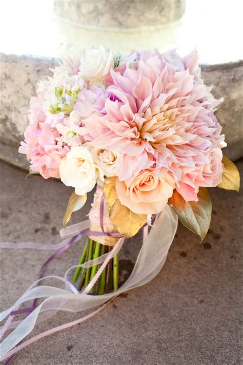 Cafe Au Lait Dahlia Bouquet By Anastasia Ehlers