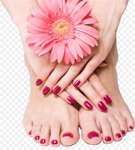 Since foot spa rejuvenates your feet, your nails breathe better. Manicure Nail Foot Pedicure Hand - nails png download ...