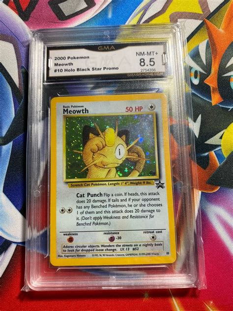 The option is offered in your country or location. Graded 8.5 Meowth promo asking 10$ | Pokemon cards ...