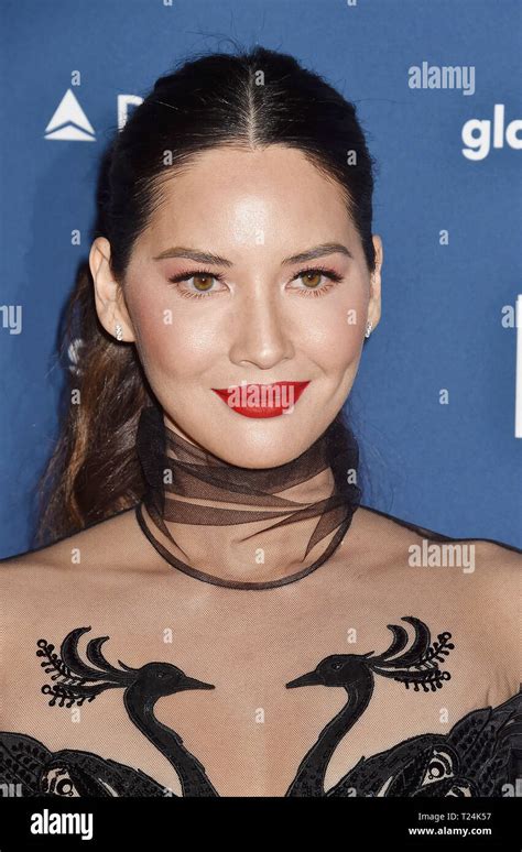Beverly Hills Ca March 28 Olivia Munn Attends The 30th Annual Glaad