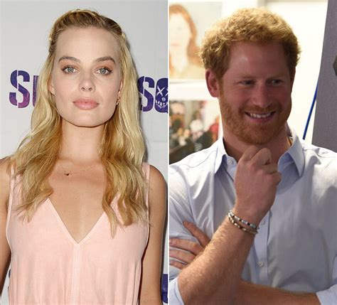 margot robbie on her fun text messages with prince harry