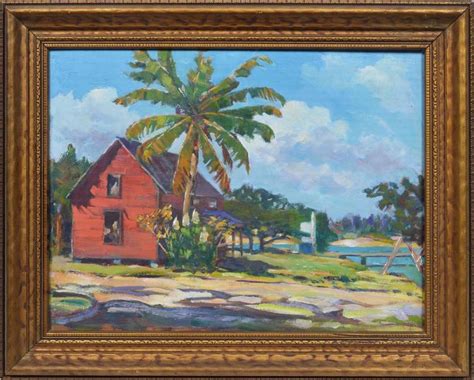 Unknown Old Florida Landscape Painting At 1stdibs