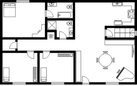 Simple House Blueprints With Dimensions
