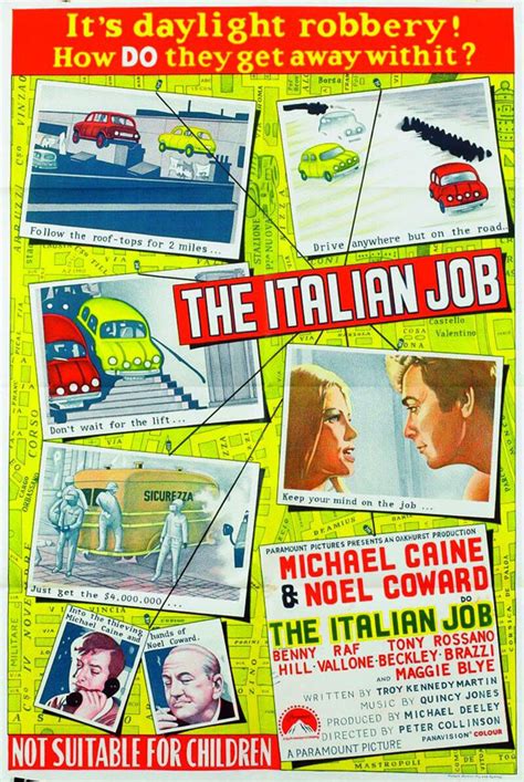 A2zposters The Italian Job 1969 Poster
