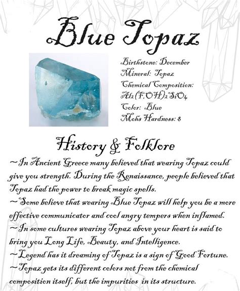 December Birthstone Of The Month Blue Topaz Carters Jewellers