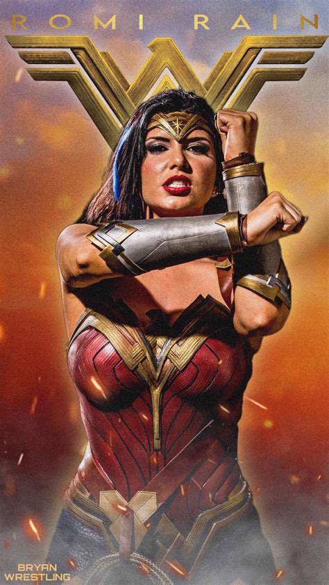 Wonder Woman A Wallpaper Ive Made Of Romi Rain NUDE