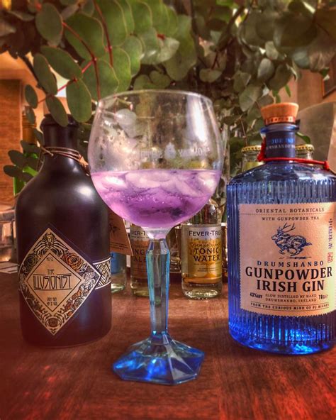 The Illusionsit And Gunpowder Irish Gin Gin Vodka Bottle Tonic Water