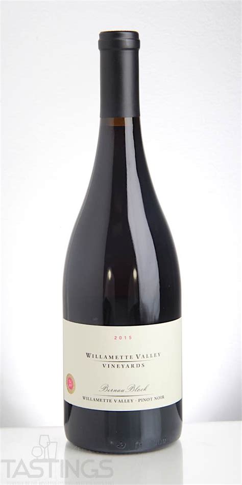 Willamette Valley Vineyards 2015 Bernau Block Pinot Noir Willamette ...