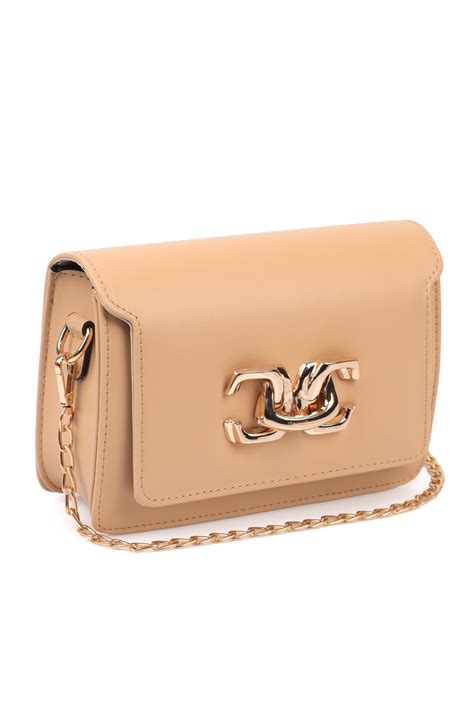 Capone Outfitters Ztg Women Nude Shoulder Bag