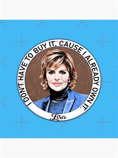 Póster Lisa Rinna Real Housewives Beverly Hills De Lorrinani Redbubble