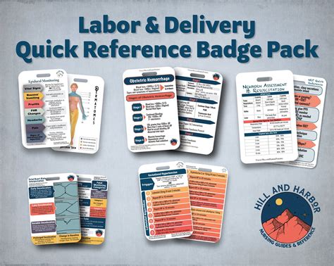 This Pack Contains Our Five Most Popular Labor And Delivery Quick