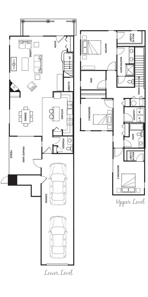 3x25 Townhome Deluxe 3 Bed Apartment Port Landing At Fife