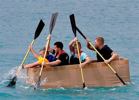 Cardboard Boat Race Friends Of Park Lake