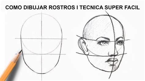 C Mo Dibujar Rostros Paso A Paso Muy F Cil Dibuja F Cil