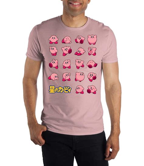 Kirby Pose Grid Mens T Shirt Gamestop