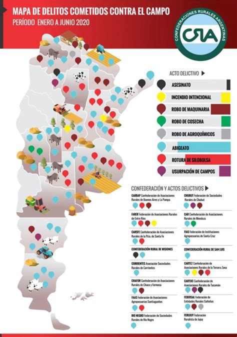 Mapa De La Inseguridad Rural En La Argentina El Diario De Entre Ríos