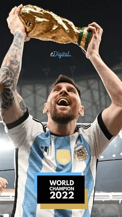 Messi Lifting The World Cup Wallpapers Wallpaper Cave