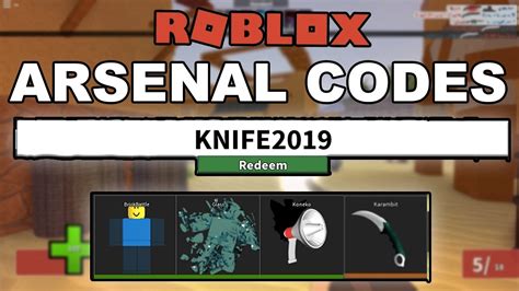 In this article, we will provide the latest roblox arsenal codes for , which have been tested so they should all be working. ROBLOX ARSENAL CODES 2019 - YouTube