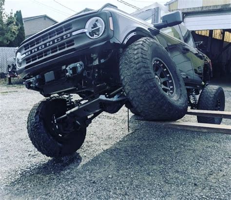 Delfab Solid Axle Swap Bronco Sema Build Stretching Out 🐎 Bronco6g