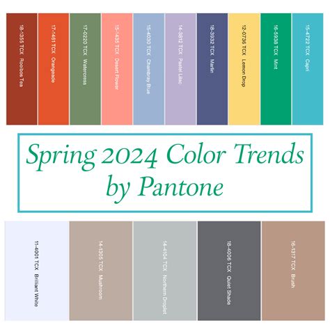Spring 2024 Color Trend Aimee Atlante