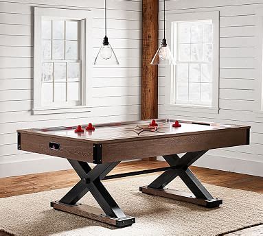 Ideas & inspiration for real life. Antique Stone Air Hockey Table | Game Table | Pottery Barn