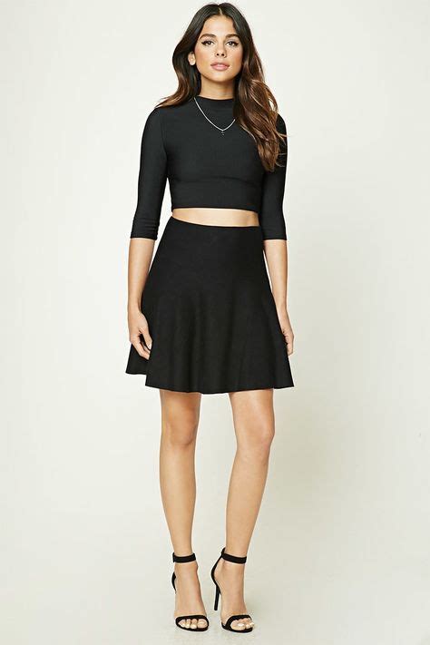 Mini Skater Skirt Mini Skater Skirt Black Skater Skirts Skater Skirt