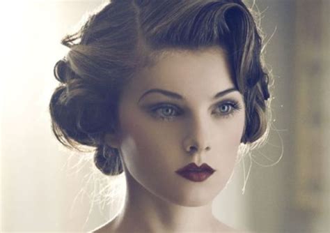 Vintage Hairstyles And Retro Hair Looks For Women Wedding Hairstyles