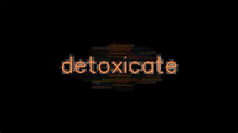 Detoxicate Past Tense Verb Forms Conjugate Detoxicate