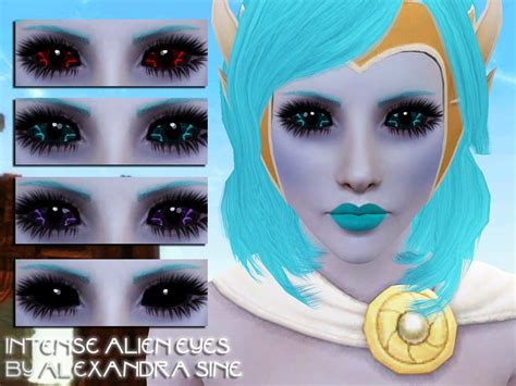 Alexandrasines Intense Alien Eyes