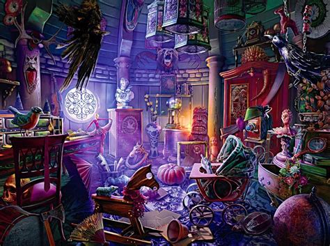 Completed Key To Ravenhearst Twins Secret Room 1000 Piece Puzzle By