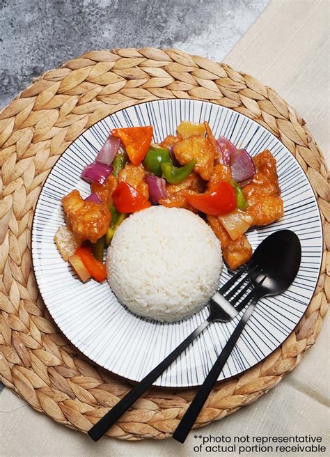 Sweet And Sour Fish With Rice Serves 2 Cookin1