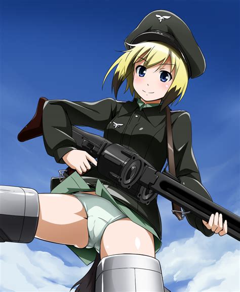 Youkan Erica Hartmann Strike Witches World Witches Series 1girl