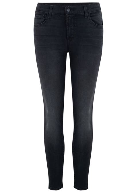 J Brand Mid Rise Capri Skinny Jeans Nevermore