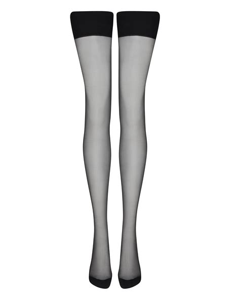 Adellah Stockings In Black By Agent Provocateur All Lingerie