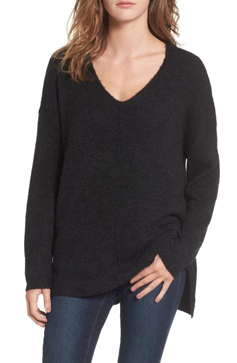 Dreamers By Debut Exposed Seam Tunic Sweater Nordstrom