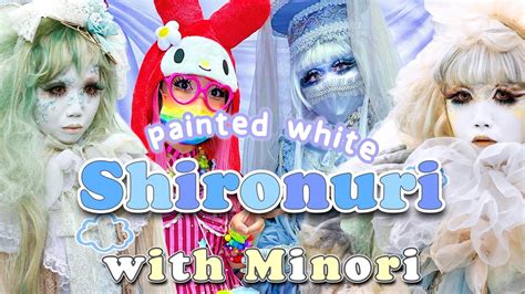 Lets Learn About Shironuri With Minori Japanese Artist And Fashion