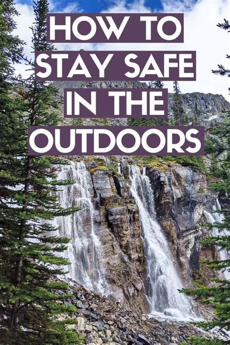 How To Stay Safe In The Outdoors Off Track Travel