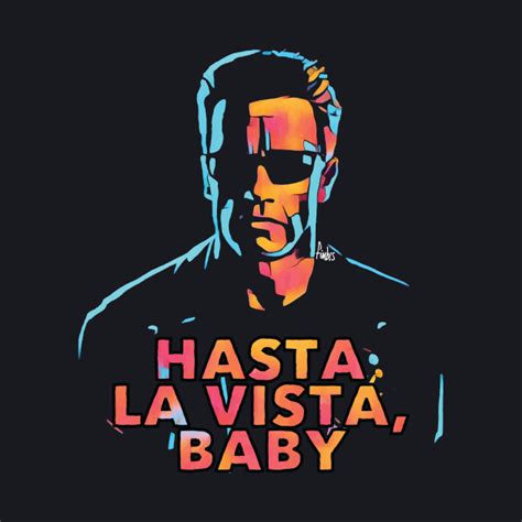 Hasta La Vista Terminator Baseball T Shirt Teepublic