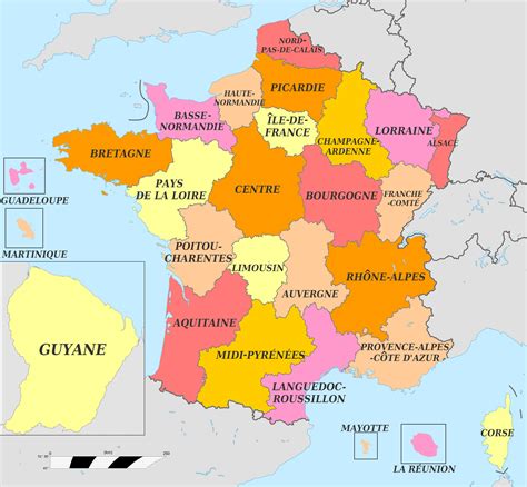 Fichiermap Carte Des Anciennes Régions 2015 — Wikipédia Tout Carte