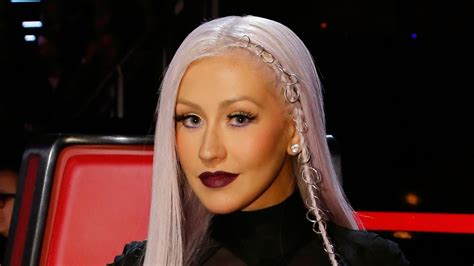 Christina Aguilera Shows Off Flawless Curves In Revealing Vinyl Suit For Romantic Post Hello
