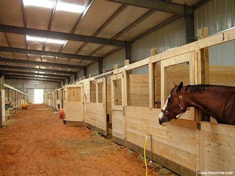 Last week i wrote an article on the different costs to consider when building a post you may be fortunate and live in an area where a building permit is not required for an agricultural barn. Prefabricated Horse Stable Buildings, Metal Horse Barns